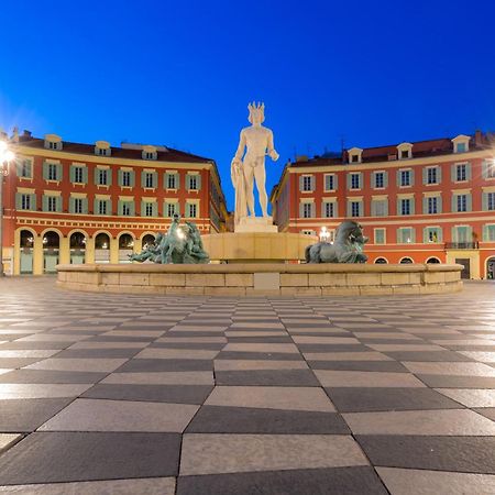 Le 323 Prom - 2 Chambres - Ac - Parking - Tram Et Supermarche Proches - Front De Mer Nice Exteriör bild