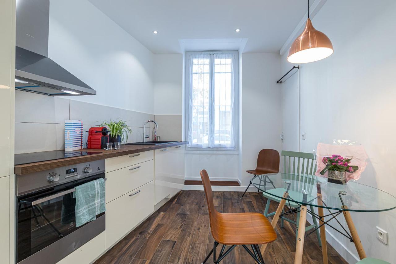Le 323 Prom - 2 Chambres - Ac - Parking - Tram Et Supermarche Proches - Front De Mer Nice Exteriör bild