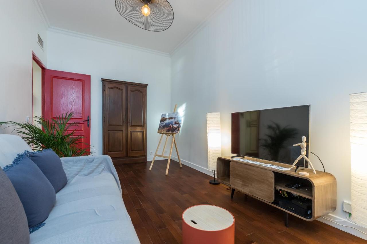 Le 323 Prom - 2 Chambres - Ac - Parking - Tram Et Supermarche Proches - Front De Mer Nice Exteriör bild