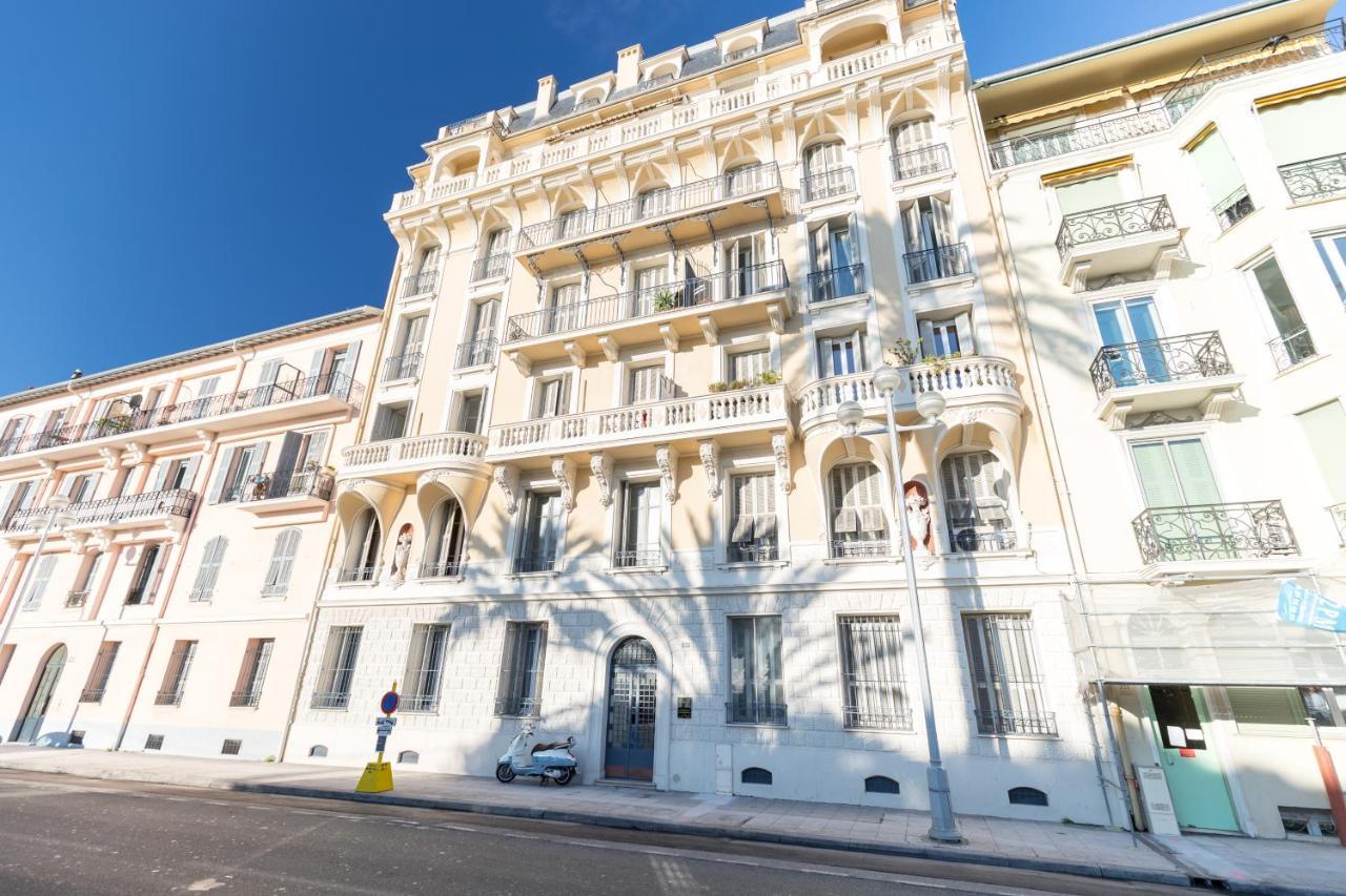 Le 323 Prom - 2 Chambres - Ac - Parking - Tram Et Supermarche Proches - Front De Mer Nice Exteriör bild